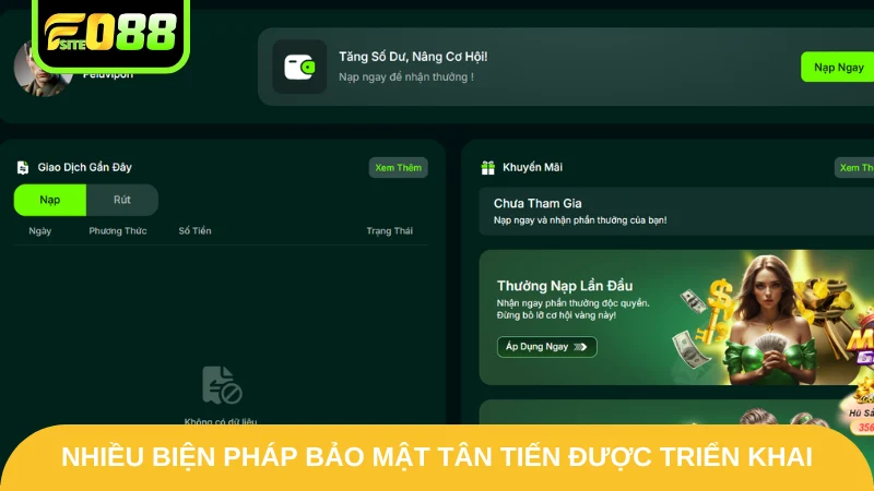 Nhiều biện pháp bảo mật tân tiến được triển khai