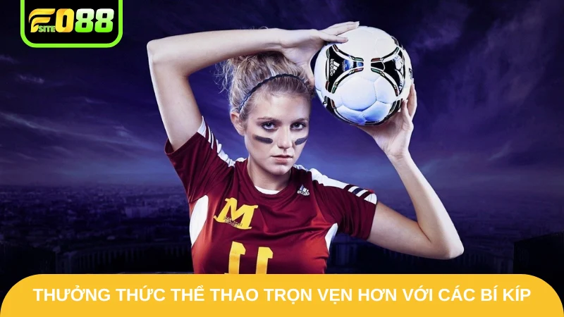 Thưởng thức thể thao trọn vẹn hơn với các bí kíp