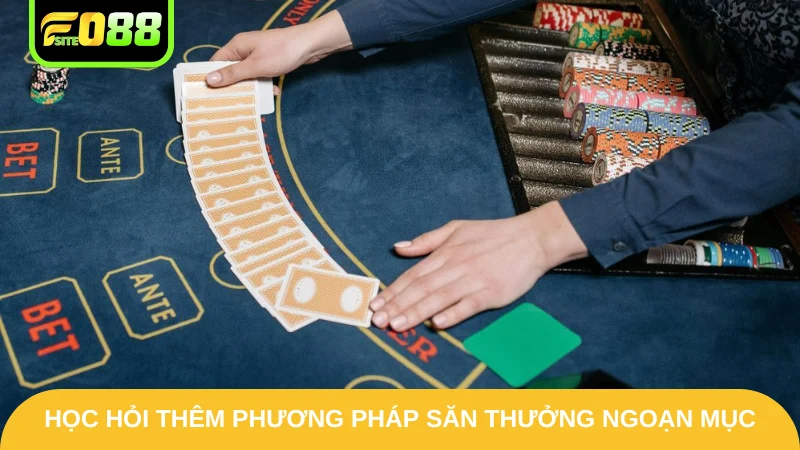 Học hỏi thêm phương pháp săn thưởng ngoạn mục