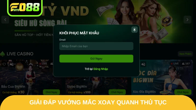 Giải đáp vướng mắc xoay quanh đến thủ tục