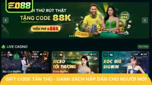 Gift Code Tân Thủ