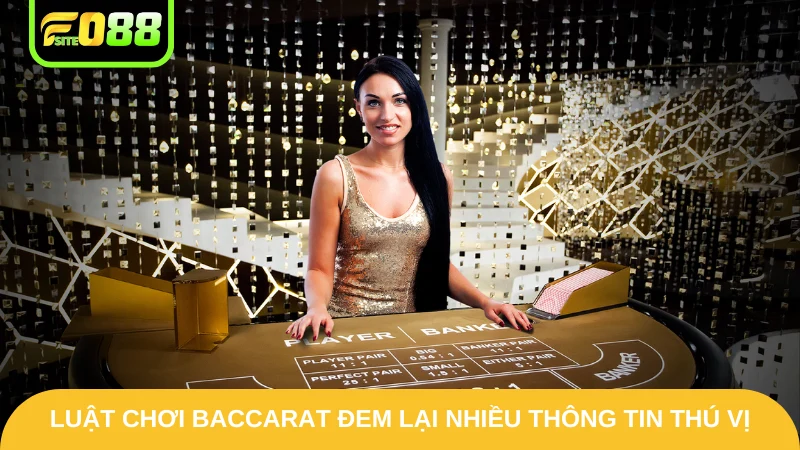 Luật chơi baccarat đem lại nhiều thông tin thú vị
