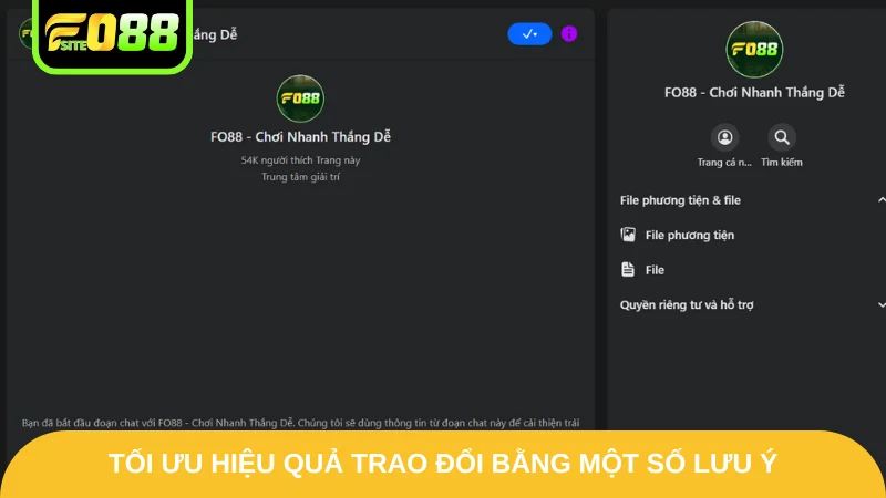 Tối ưu hiệu quả trao đổi bằng một số lưu ý