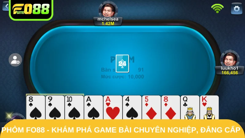 Phỏm Fo88 - Khám Phá Game Bài Chuyên Nghiệp | Đẳng Cấp 2025