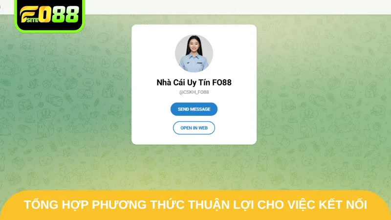 Tổng hợp phương thức thuận lợi cho việc kết nối